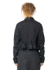 RUNDHOLZ, short denim jacket with ruffles 2251031103 - NOBANANAS - Image 4