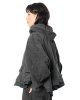 RUNDHOLZ, casual denim jacket with gathers 2251031108 - NOBANANAS - Image 1