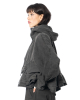 RUNDHOLZ, casual denim jacket with gathers 2251031108 - NOBANANAS - Image 9