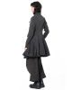 RUNDHOLZ, tailored denim coat with gathers 2251031206 - NOBANANAS - Image 7