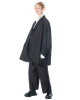 RUNDHOLZ, lange Jacke mit Webstruktur 2251081106 - NOBANANAS - Bild 2