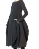 RUNDHOLZ, Wollkleid im Nadelstreifen-Look 2251110908 - NOBANANAS - Bild 11