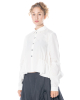 RUNDHOLZ, ruched A-line blouse 2251230404 - NOBANANAS - Image 6