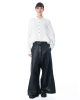 RUNDHOLZ, wide pants made of soft lamb leather 2251480106 - NOBANANAS - Image 4