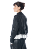RUNDHOLZ, soft leather jacket with peplum 2251481105 - NOBANANAS - Image 11