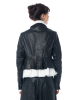 RUNDHOLZ, soft leather jacket with peplum 2251481105 - NOBANANAS - Image 9