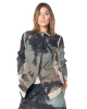 RUNDHOLZ DIP, taillierte Jacke mit Postkarten-Print 2252111112 - NOBANANAS - Bild 6
