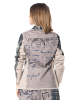 RUNDHOLZ DIP, taillierte Jacke mit Postkarten-Print 2252111112 - NOBANANAS - Bild 9