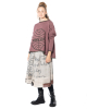 RUNDHOLZ DIP, midi skirt with creative print 2252170306 - NOBANANAS - Image 2