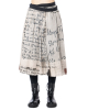 RUNDHOLZ DIP, midi skirt with creative print 2252170306 - NOBANANAS - Image 8