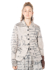 RUNDHOLZ DIP, fitted blazer jacket with vintage print 2252171103 - NOBANANAS - Image 7