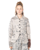 RUNDHOLZ DIP, fitted blazer jacket with vintage print 2252171103 - NOBANANAS - Image 9