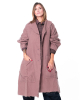 RUNDHOLZ DIP, leichter Wollmantel mit Fransen 2252211206 - NOBANANAS - Bild 8