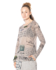 RUNDHOLZ DIP, weiches T-Shirt mit Postkarten-Print 2252420502 - NOBANANAS - Bild 3