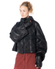RUNDHOLZ DIP, Lederjacke aus Lammleder mit Kapuze 2252481104 - NOBANANAS - Bild 12