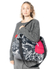 RUNDHOLZ  BLACK  LABEL, Tasche mit Blumen-Details und Print 2253212507 - NOBANANAS - Bild 1