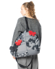 RUNDHOLZ  BLACK  LABEL, Tasche mit Blumen-Details und Print 2253212507 - NOBANANAS - Bild 7
