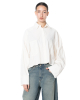 Andrea Ya'aqov, structured cropped shirt- NOBANANAS - Image 2
