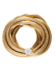 maria calderara, goldenes Armband aus Kunstlederreifen - Nobananas - Bild 4