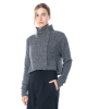 RUNDHOLZ  BLACK  LABEL, short cardigan with collar 2253617103 - Nobananas - Bild 4