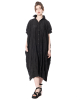 PLUSLAVIE PLÜ, one size taffeta shirt dress LONG SHIRT - NOBANANAS - Image 5