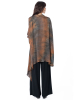 LA HAINE INSIDE US, asymmetrical satin shirt W5160 - NOBANANAS - Image 13