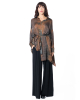 LA HAINE INSIDE US, asymmetrical satin shirt W5160 - NOBANANAS - Image 3