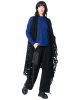 LA HAINE INSIDE US, asymmetrical vest with perforations W5200 - NOBANANAS - Image 4