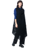 LA HAINE INSIDE US, asymmetrical vest with perforations W5200 - NOBANANAS - Image 7