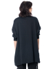 LA HAINE INSIDE US, asymmetrical cardigan with stand-up collar W5202 - NOBANANAS - Image 8