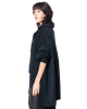 LA HAINE INSIDE US, asymmetrical cardigan with stand-up collar W5202 - NOBANANAS - Image 9