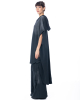 LA HAINE INSIDE US, asymmetrical fleece dress W5224 - NOBANANAS - Image 12