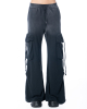 LA HAINE INSIDE US, wide cargo pants W5225 - NOBANANAS - Image 8