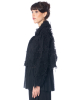 KEDZIOREK, Jacket with Fringe Structure and Tulle 5308 - NOBANANAS - Image 4