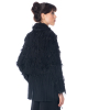 KEDZIOREK, Jacket with Fringe Structure and Tulle 5308 - NOBANANAS - Image 5