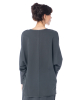 KEDZIOREK, top with longer back and striking cuffs 5342 - NOBANANAS - Image 6