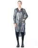 KEDZIOREK, tunic in shimmering crinkle look 5373 - NOBANANAS - Image 5