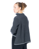 KEDZIOREK, wendbarer Wollpullover mit Stehkragen 5393 - Nobananas - Bild 3