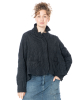 PLUSLAVIE PLÜ, black taffeta jacket T HOMEY - NOBANANAS - Image 1