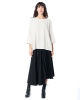 La Vaca Loca, asymmetrical pleated skirt CARICIA - NOBANANAS - Image 4