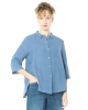 HENRY CHRIST, blouse made of 100% linen - NOBANANAS - Image 3