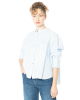HENRY CHRIST, simple linen blouse - NOBANANAS - Image 3