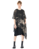 studiob3, asymmetrische Designer-Tunika TISLA Black All Over Print - NOBANANAS - Bild 11