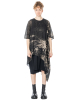 studiob3, asymmetrische Designer-Tunika TISLA Black All Over Print - NOBANANAS - Bild 13