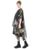 studiob3, asymmetrische Designer-Tunika TISLA Black All Over Print - NOBANANAS - Bild 7