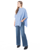 HENRY CHRIST, Jeans with Glitter Stitch - NOBANANAS - Image 3