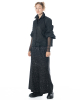 maria calderara, schwarze Metallic-Taftbluse - Nobananas - Bild 2