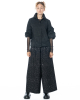 maria calderara, schwarze Metallic-Taftbluse - Nobananas - Bild 8