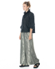 maria calderara, schwarze Metallic-Taftbluse - Nobananas - Bild 9