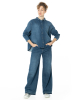 HENRY CHRIST, casual denim blouse - NOBANANAS - Image 1